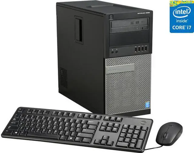 DELL OptiPlex 9020 Desktop PC Intel Core i7 4790 (3.6GHz) 8GB DDR3