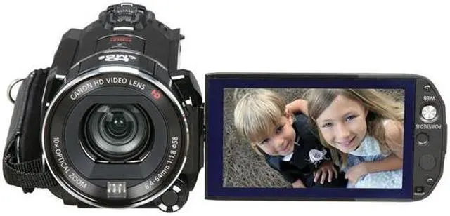 Canon VIXIA HF S200 HD Flash Memory Camcorder - Newegg.com