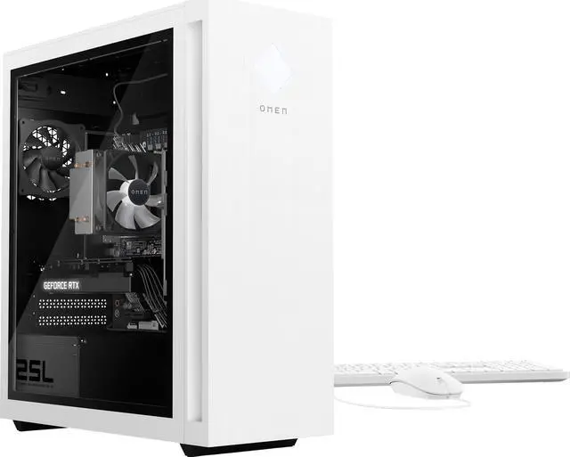HP OMEN - 25L Gaming Desktop - AMD Ryzen 5 5600G - HyperX 8GB