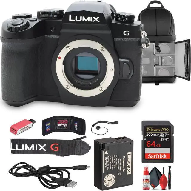 Panasonic LUMIX DC-G99 Mirrorless Camera Bundle (Body Only