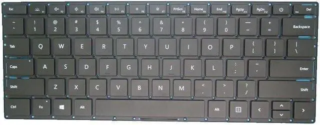 Black US Keyboard For Microsoft surface Laptop 4 13.5 1950 1951
