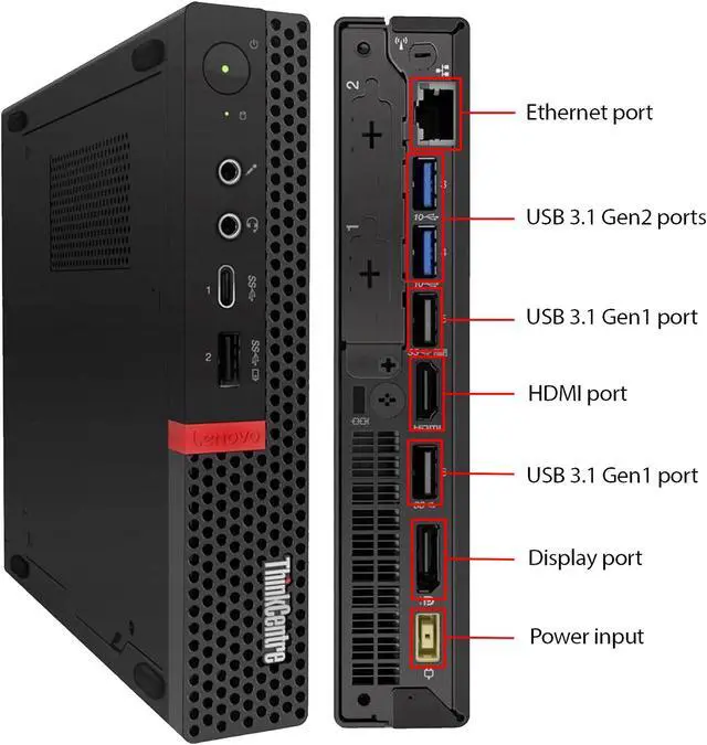 Refurbished: Lenovo Computer ThinkCentre M720q Mini/ Tiny Windows