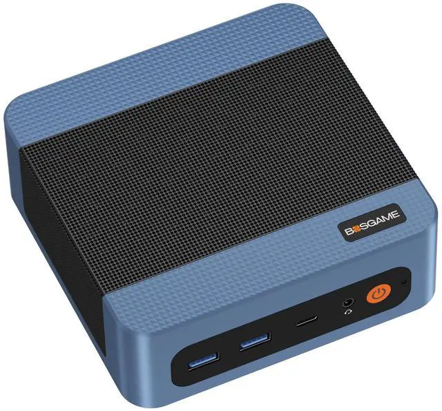 BOSGAME E5 Mini PC [Dual LAN], AMD Ryzen 3 5300U Mini PC with 16GB