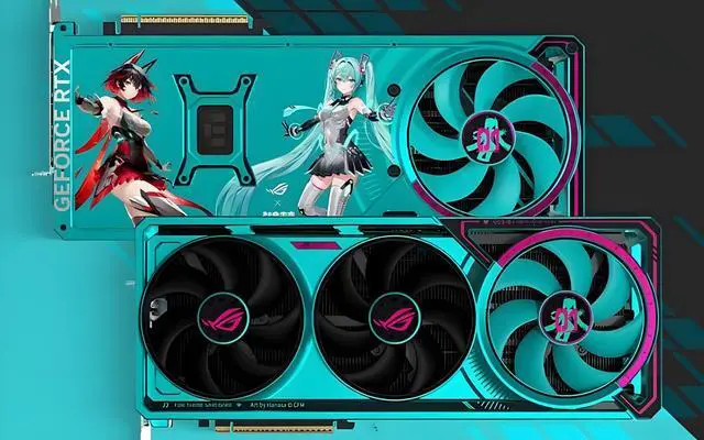 ASUS ROG Astral GeForce RTX 5080 16GB GDDR7 OC RO JI x HATSUNE