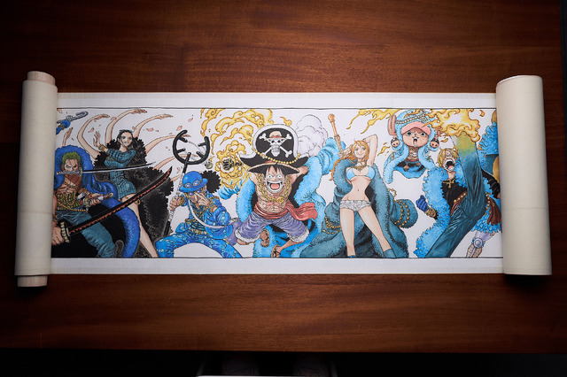 ワンピース」メイキングを中心に“マンガが生まれるプロセス”を体感