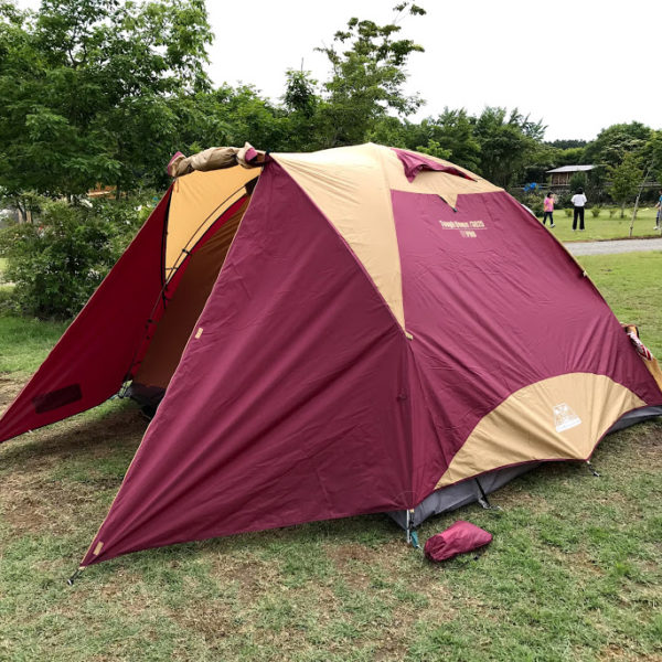 コールマン ラウンドスクリーン2ルームハウスのレビュー。評判通り