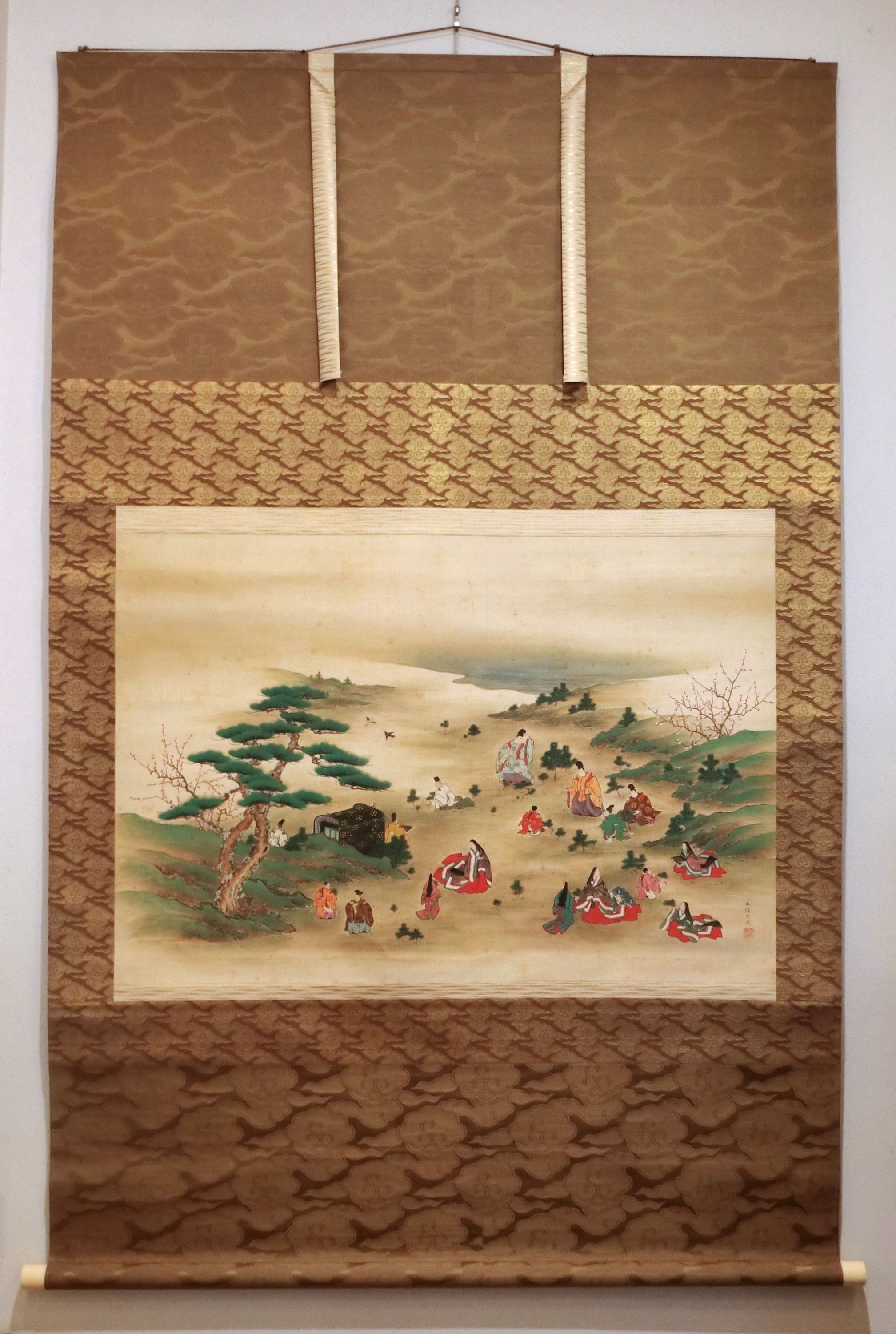 作品詳細: 土佐光武子の日の遊び図