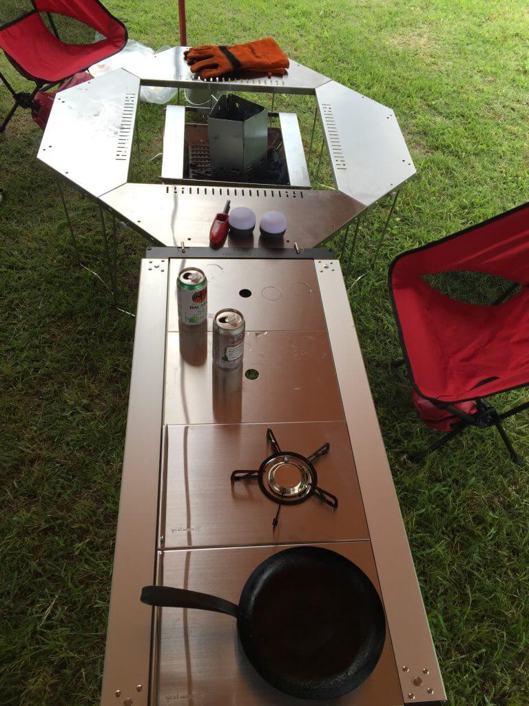 レビュー】スノーピークのジカロテーブル！ ステンレス製の便利