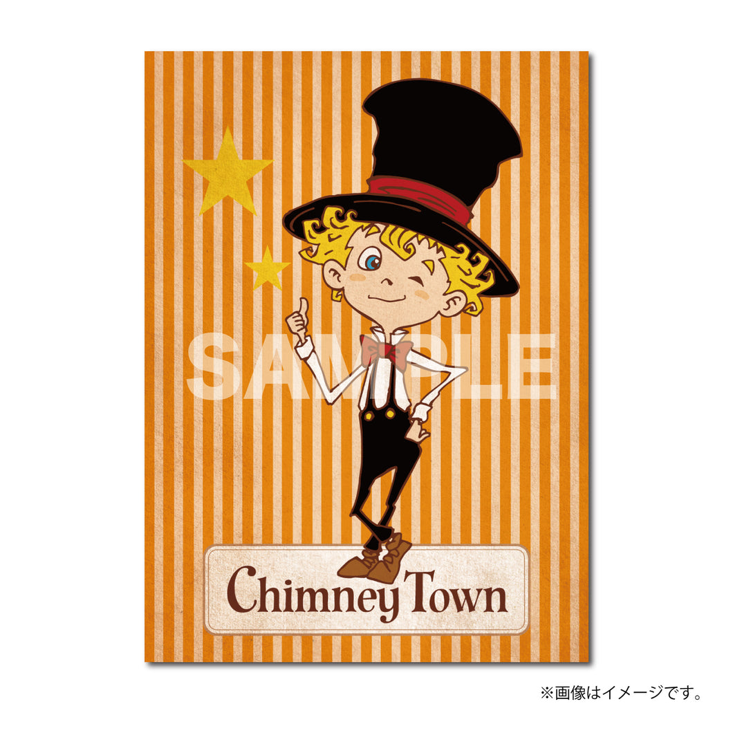 POUPELLE of CHIMNEY TOWN 壁掛けアート POUPELLE of CHIMNEY TOWN