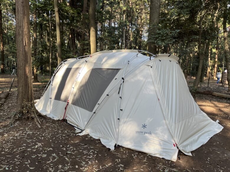 ランドロックMアイボリー初張り - ChristinaのCamp Style