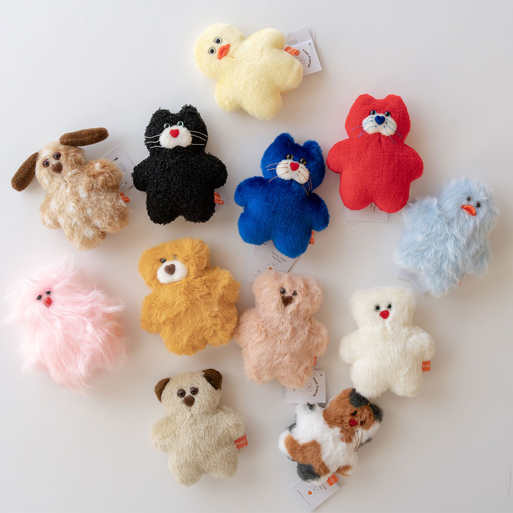 一点もの】mojojojo｜ぬいぐるみ Todd friends 06 COMFOTA 北欧雑貨店