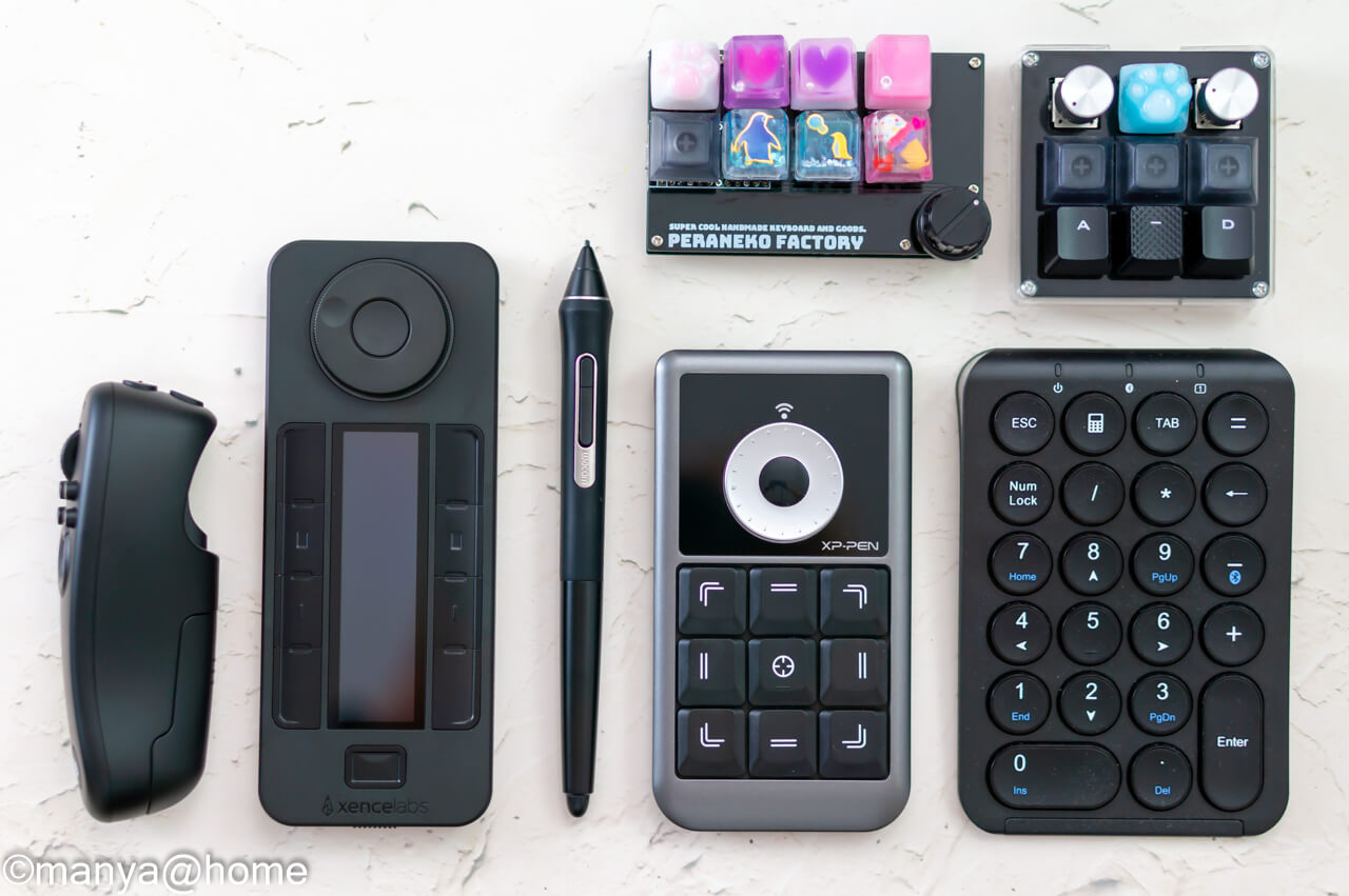 左手用デバイス】Xencelabs クイッキーズリモートの使い方