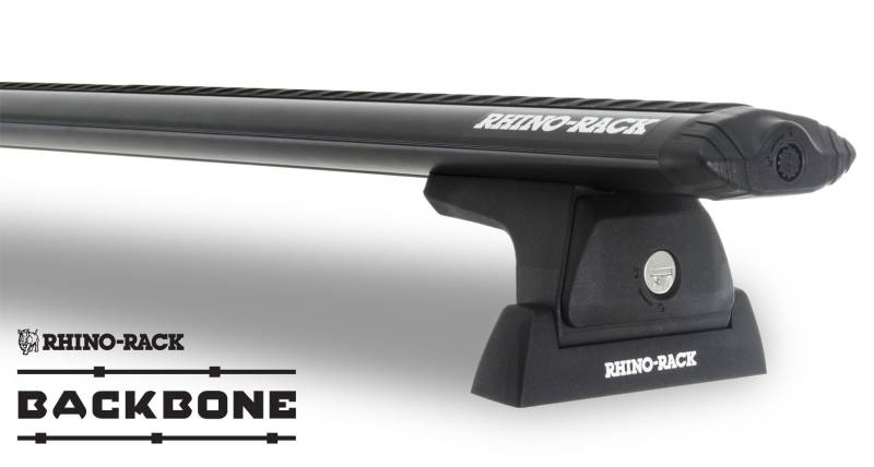 Vortex RLT600 Black 2 Bar Rhino-Rack Backbone Roof Rack for Two