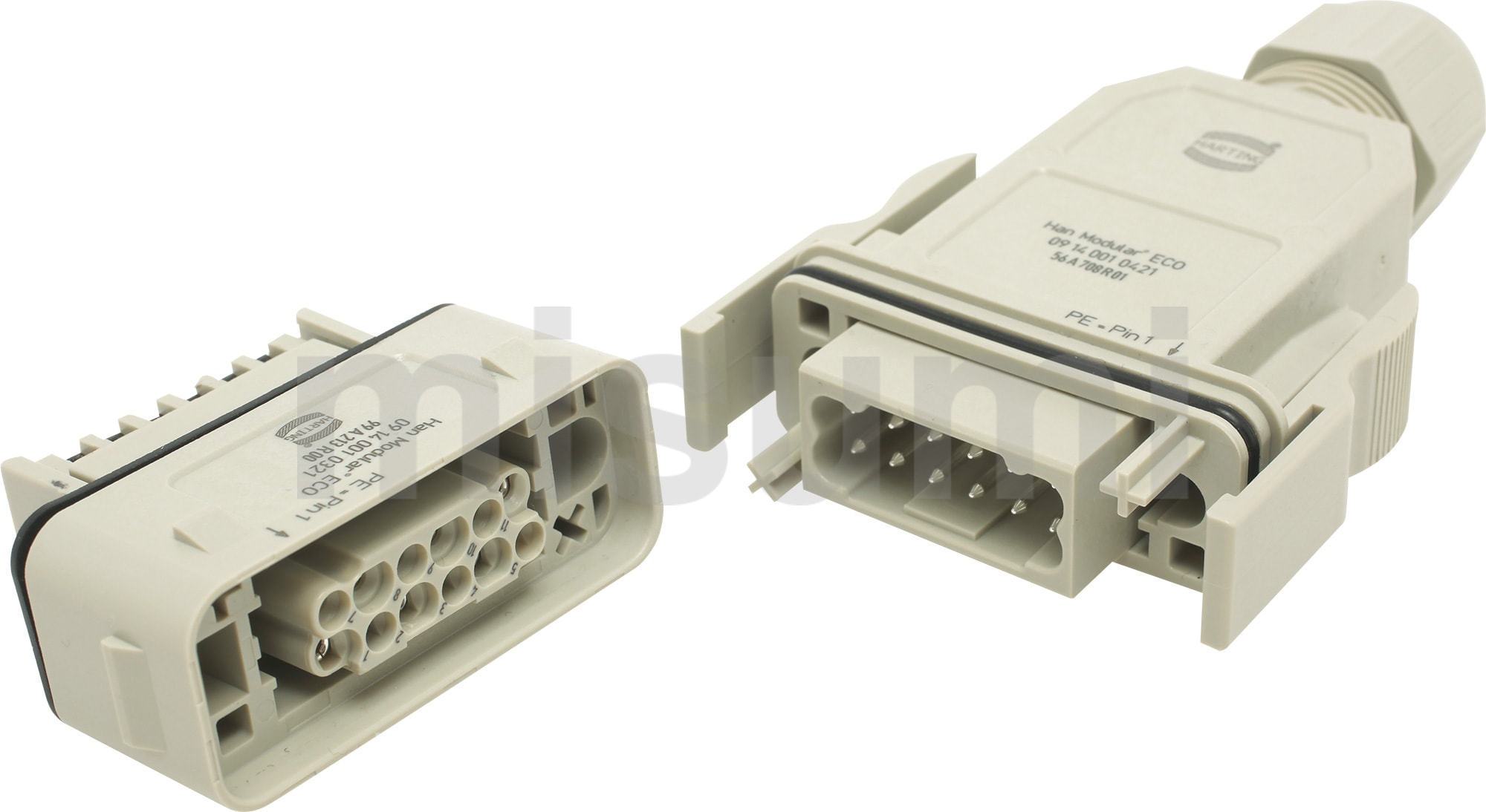 Han防水コネクタ 小型コネクタ | ミスミ | MISUMI(ミスミ)