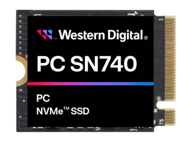 SSD Western Digital PC SN740 1Tb M.2 2230 PCIE Gen4 x4 NVME