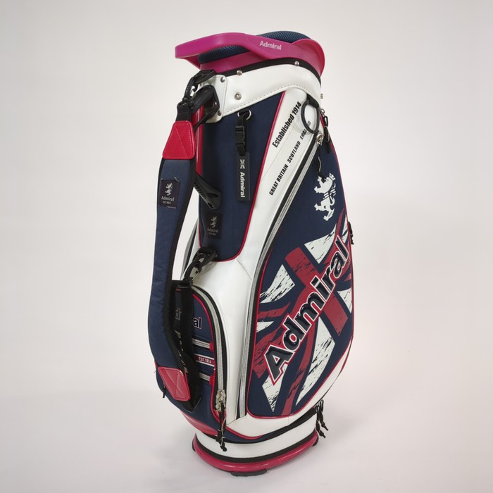 アドミラルゴルフ キャディバッグ レッド ADMG1SC1 40 アドミラル