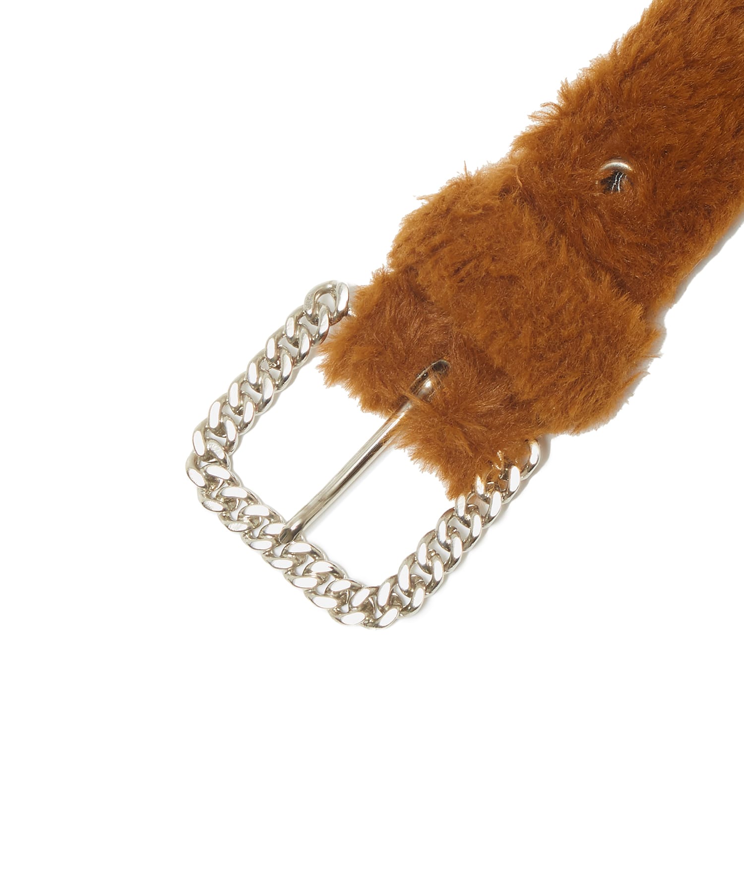 FUR BELT(L BROWN): AFB: MENS｜CONZ ONLINE STORE