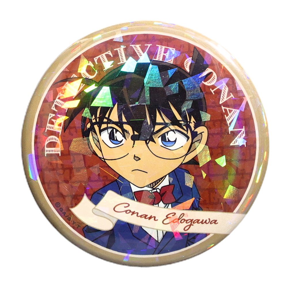 希少 名探偵コナン 毛利蘭 工藤新一 缶バッジ ヴィレッジヴァンガード