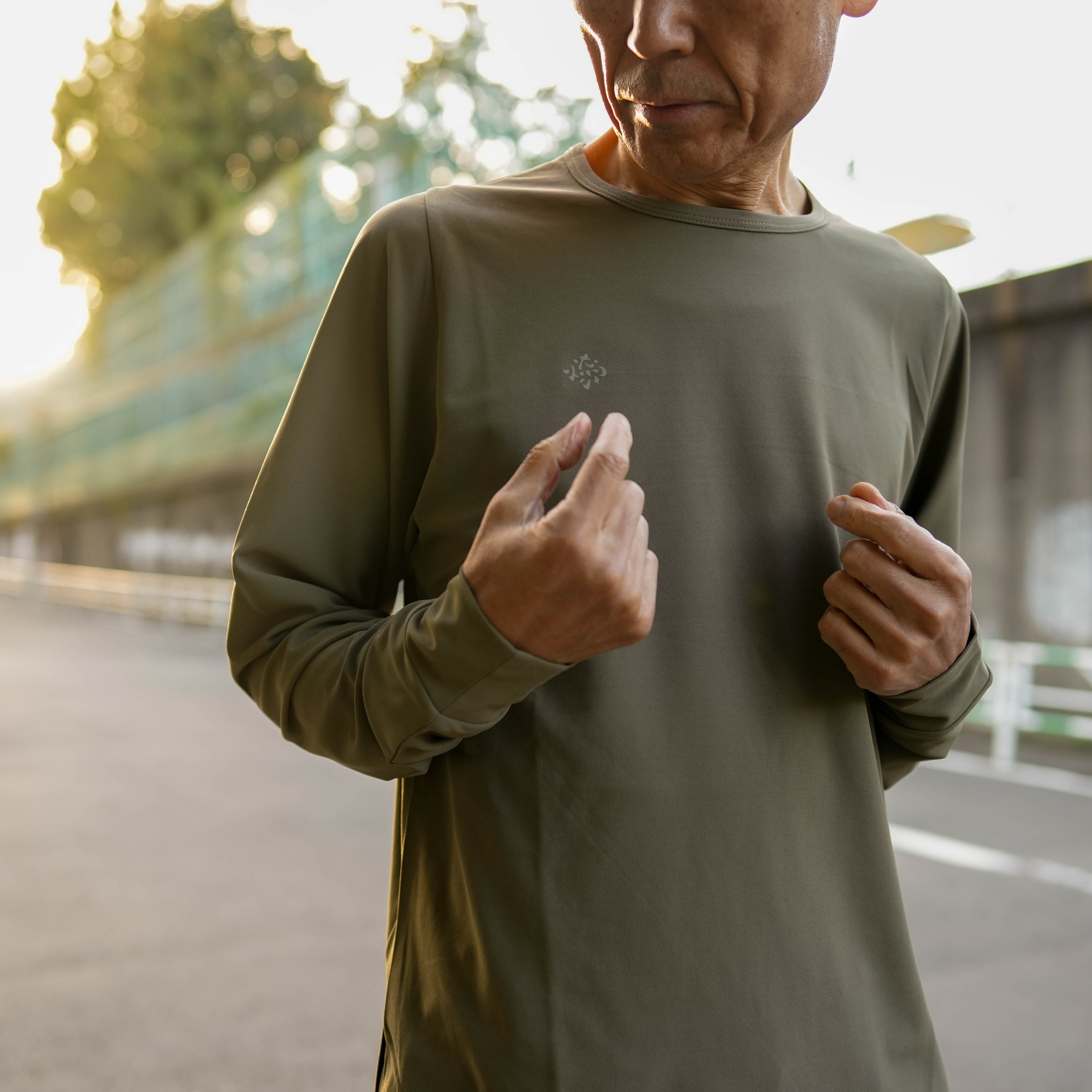 24FW ONEDAY L/S TEE KHAKI – CONNECTED