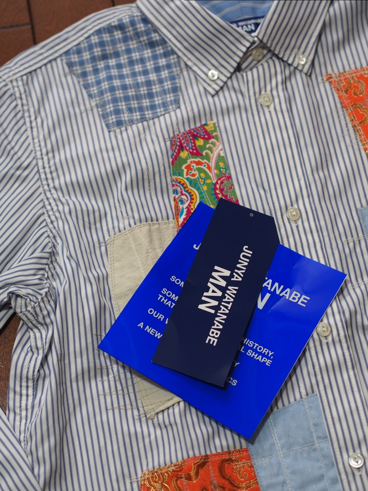 JUNYA WATANABE MAN パッチワーク シャツ: いろいろな素敵なもの