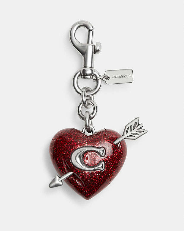 公式】COACH – コーチ | ハート・アロー バッグ チャーム