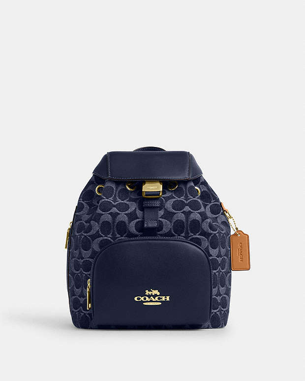 公式】コーチアウトレット | ペース バックパック・シグネチャー デニム