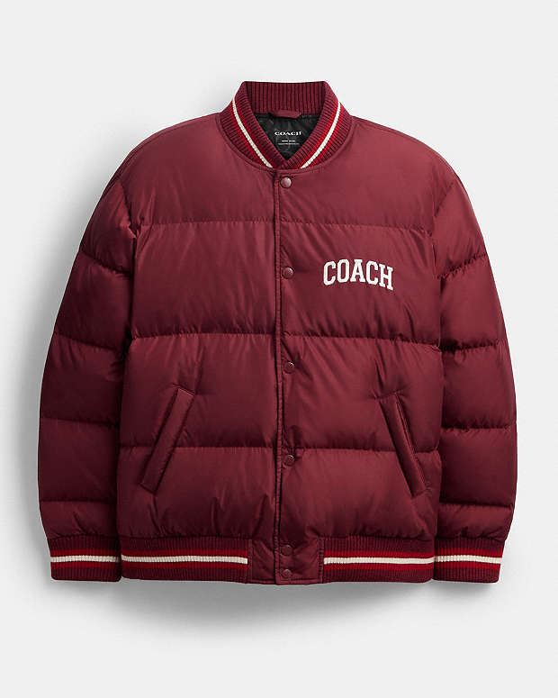 公式】コーチアウトレット | ヴァーシティ ダウン ジャケット