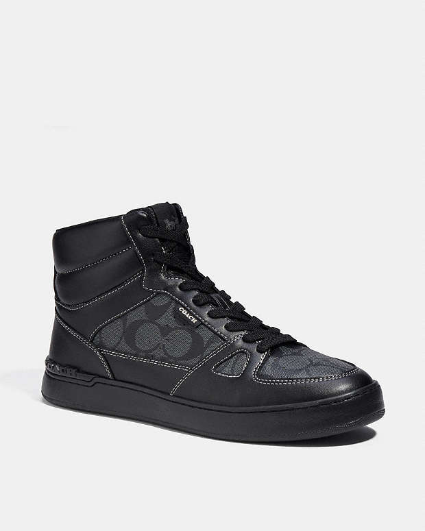 公式】コーチアウトレット | クリップ コート ハイ トップ スニーカー