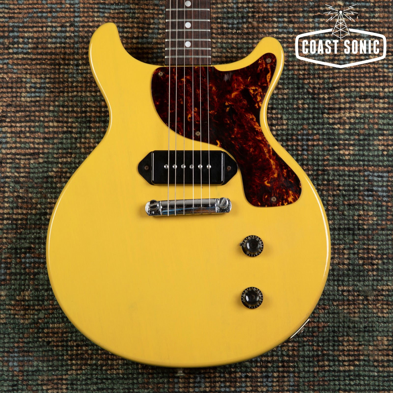 1973 Burny Les Paul Jr DC FTV-70 made in Japan