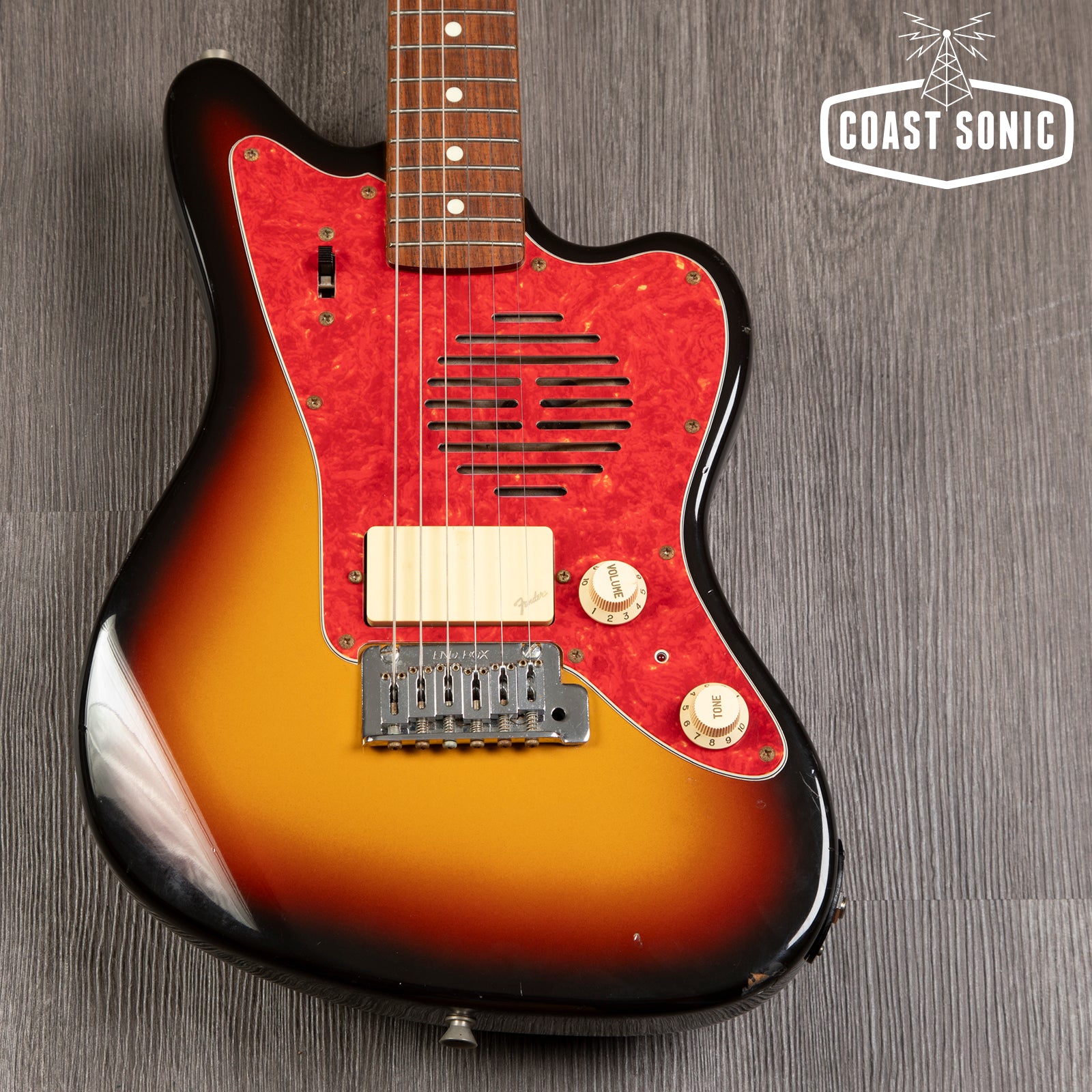 1995 Fender Jazzmaster JM-Champ built in amp made in Japan