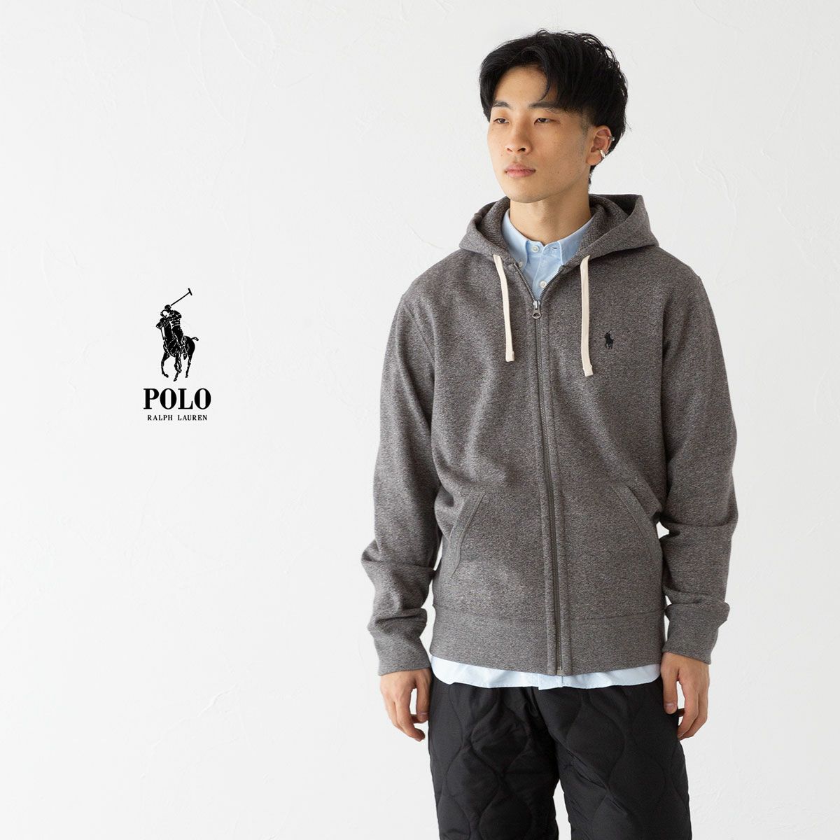 ポロ ラルフローレン フルジップ パーカー 裏起毛 POLO Ralph Lauren