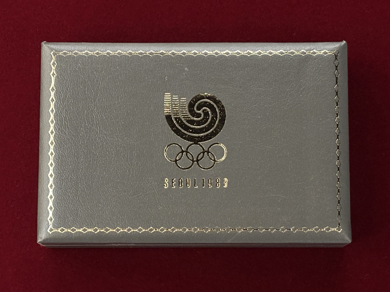 韓国】1988年ソウルオリンピック記念 コインセット 2枚組 1986［C
