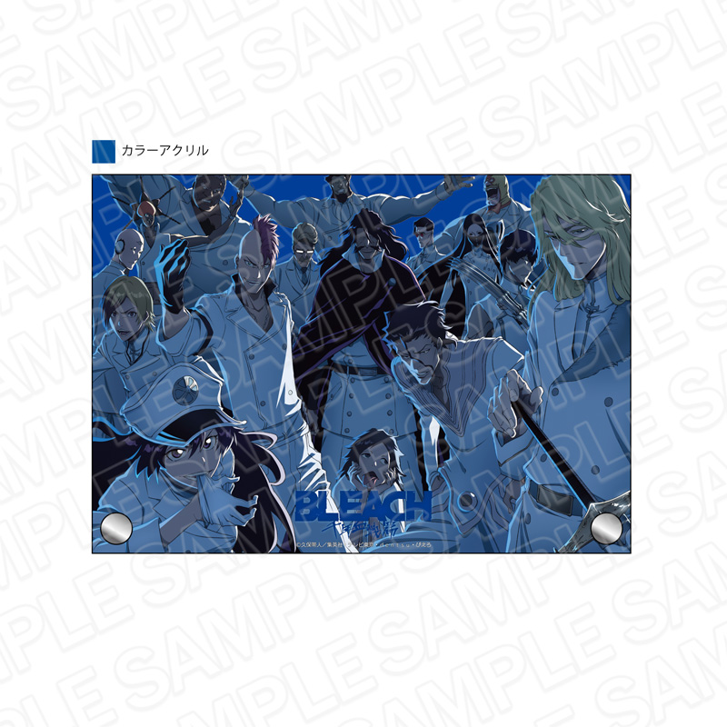 BLEACH 千年血戦篇 護廷十三隊の場面写を使用した新作グッズ 3月発売!