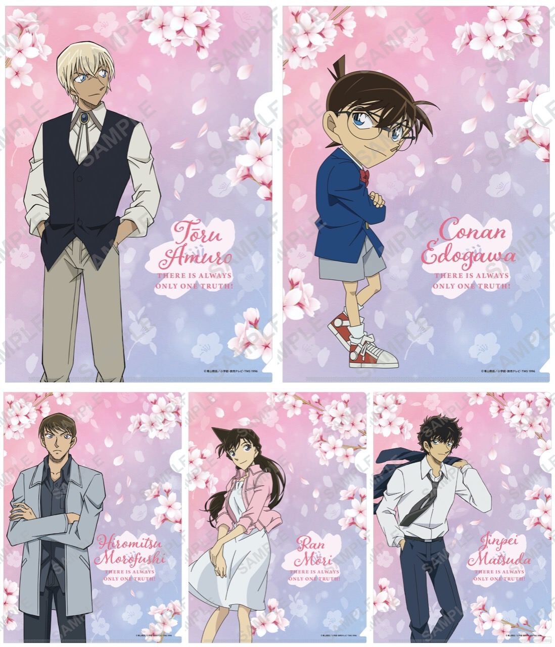 名探偵コナン 安室・松田らの描き下ろし「SAKURA ver」新作グッズ登場!