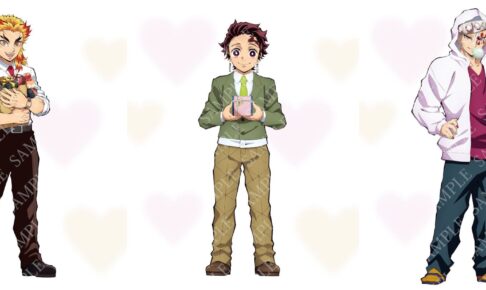 鬼滅の刃 キメツ学園 バレンタイン編の描き下ろしグッズ新登場!!