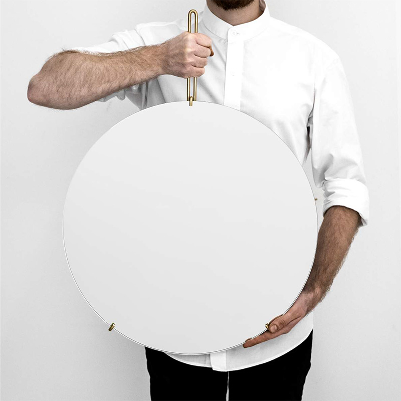 MOEBE WALL MIRROR 50CM BRASS｜5%point | THE CONRAN SHOP(コンラン