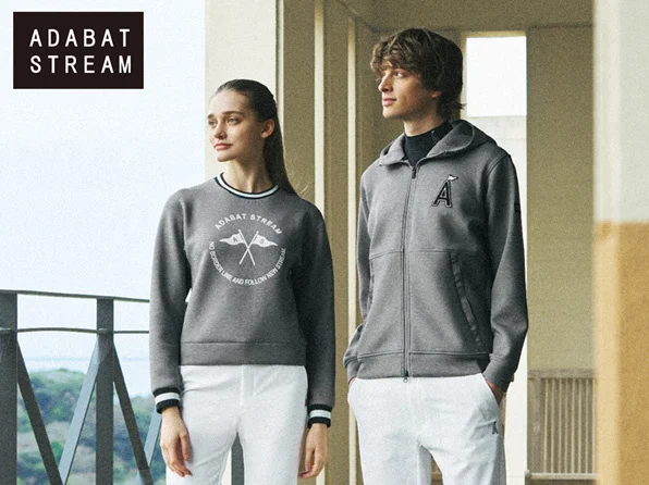 事業リリース ADABAT STREAM】ゴルフウェアブランド「adabat」から新