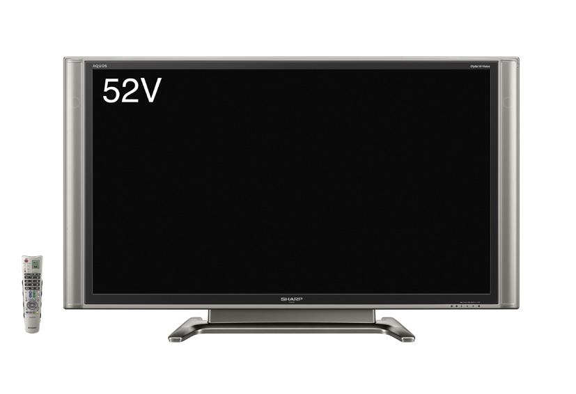地上・BS・110度CSデジタルハイビジョン液晶テレビ“AQUOS”<LC-52GX3W