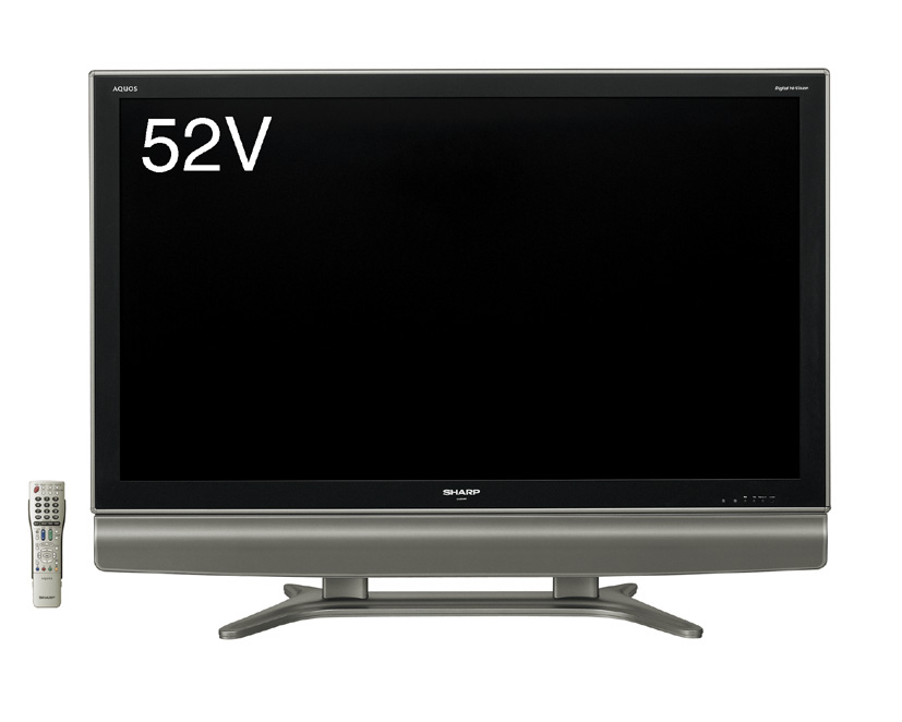 地上・BS・110度CSデジタルハイビジョン液晶テレビ“AQUOS”<LC-52GX1W