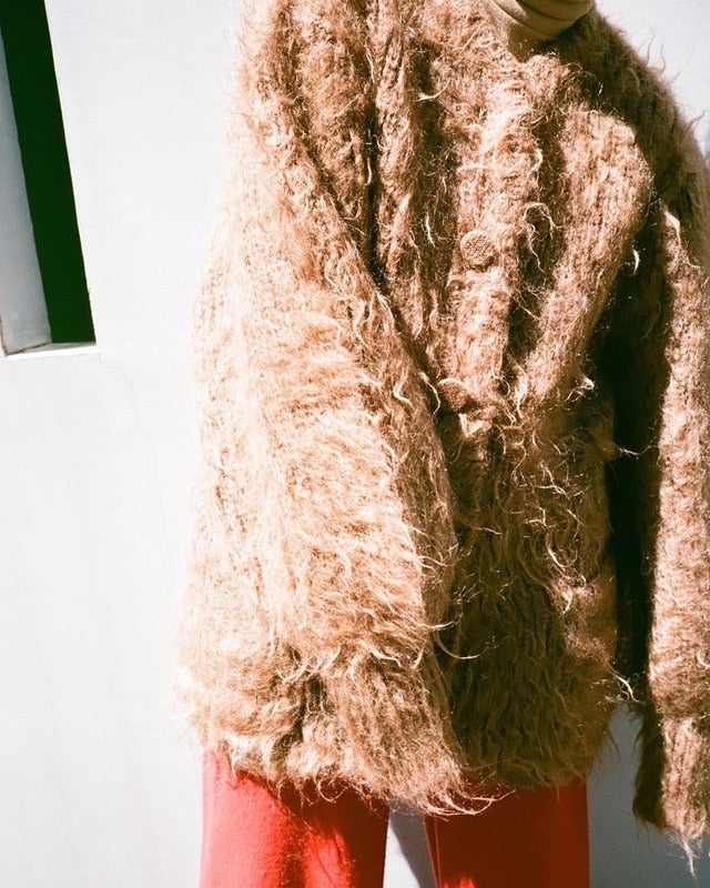 今シーズン一押しニットアイテム「SHAGGY OVER CARDIGAN」9月5日（水