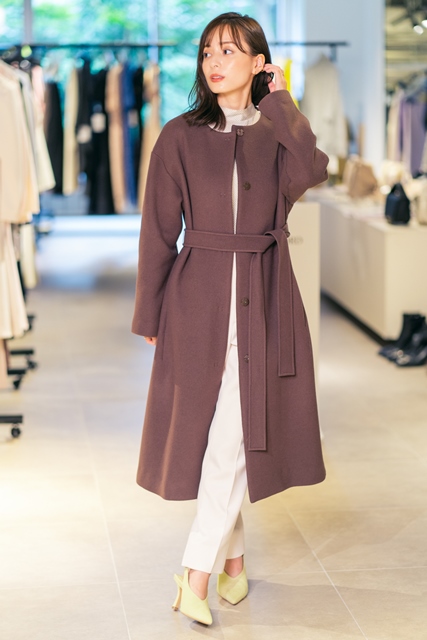 Sサイズでも似合う人気ブランドのコート4選【CELFORD】 | CLASSY