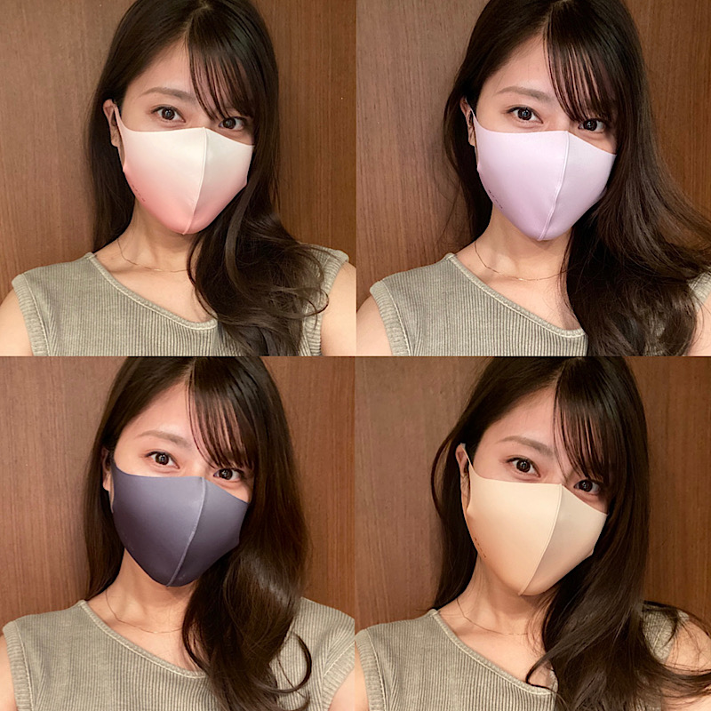 2枚で990円】KATEの「小顔マスク」新作を全色比較してみた【8月21日