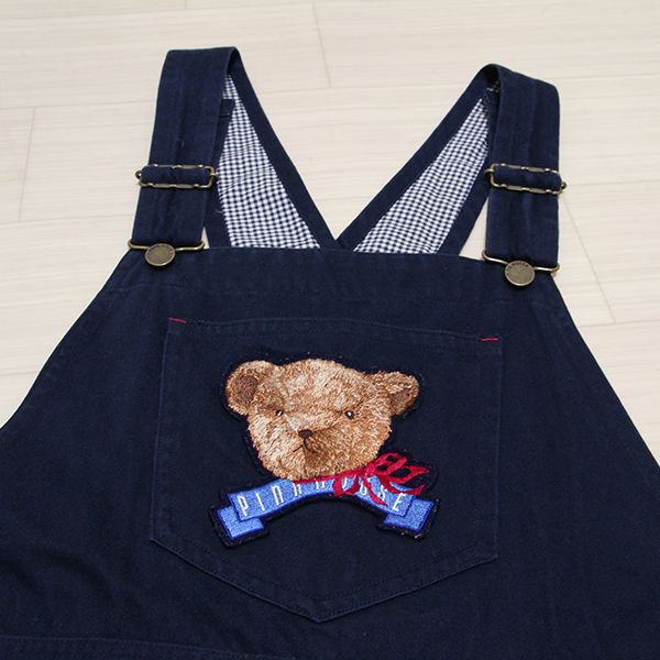 紺顔くまワッペンオーバーオール - ピンクハウス通販｜リサイクル