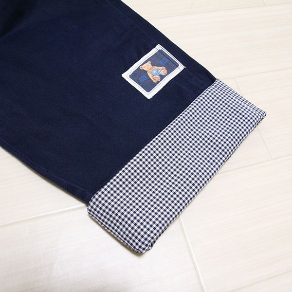 紺顔くまワッペンオーバーオール - ピンクハウス通販｜リサイクル