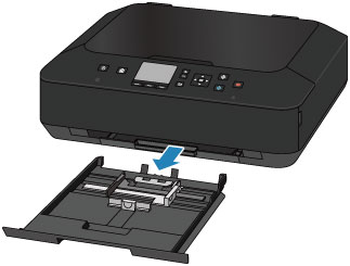 インクジェットプリンター】用紙をセットする (PIXUS MG6730)