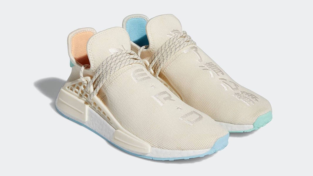 N.E.R.D x Pharrell x adidas NMD Hu Chalk White | Where To Buy | GW0246