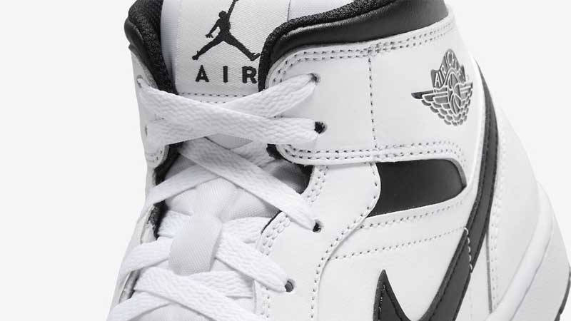 Air Jordan 1 Mid White Black | Where To Buy | DQ8426-132