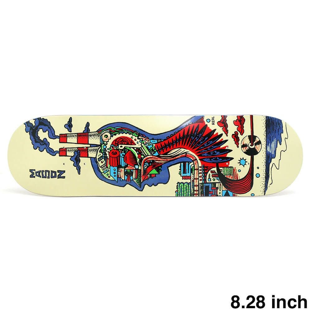 REAL DECK リアル デッキ MAX SCHAFF 4Q CATHEDRAL 8.06 スケート