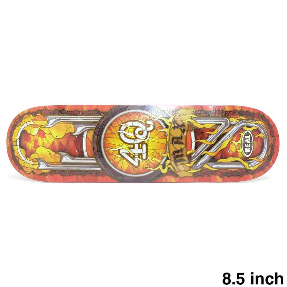 REAL DECK リアル デッキ MAX SCHAFF 4Q CATHEDRAL 8.5 スケートボード