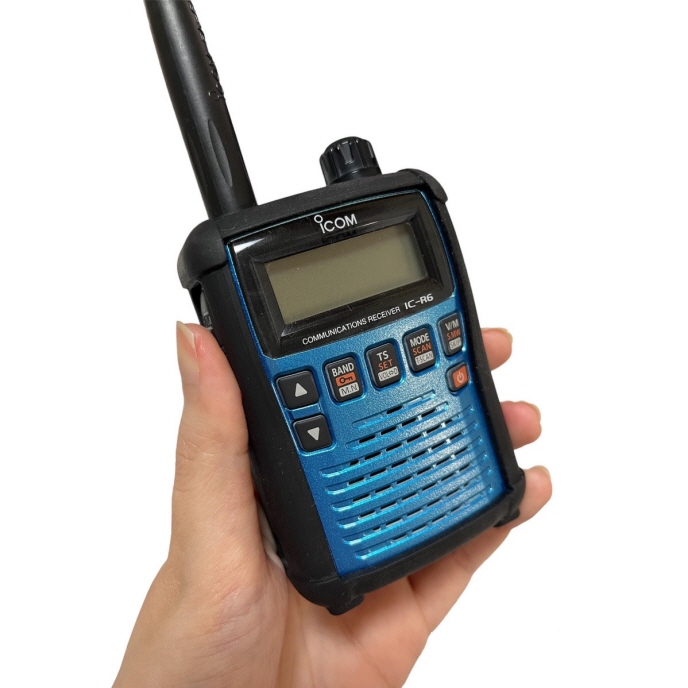 OHM-SJ-06 IC-R6専用シリコンジャケット シリコンジャケット作りました